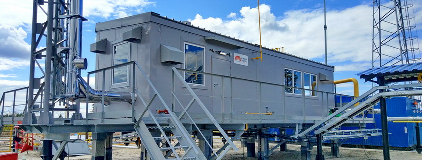 Fuel gas treatment facility